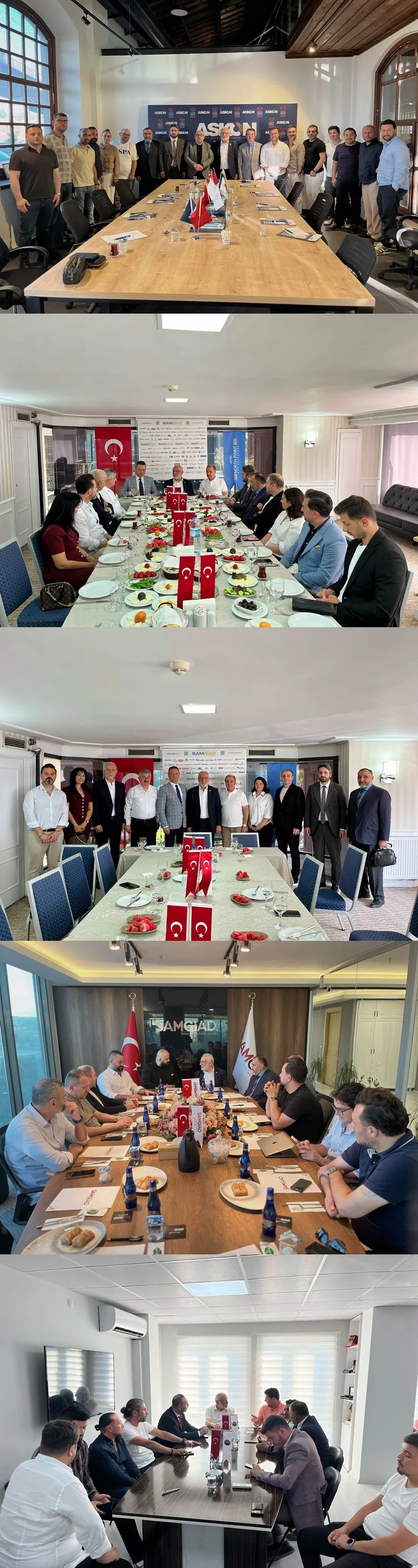 SAMSİAD, ASKON, MEDİKÜM, SAMGİAD, BAFRAGİAD ve SİMDER'e Milletvekili Karaman'dan ziyaret SAMSİAD, ASKON, MEDİKÜM, SAMGİAD, BAFRAGİAD ve SİMDER'e Milletvekili Karaman'dan ziyaret