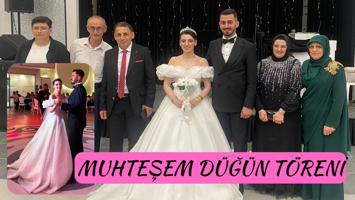 Cemrenur Cengiz ile Caner Özen dünyaevine girdi